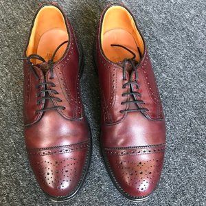 Allen Edmonds Merlot Sanfords - Mens 5EEE